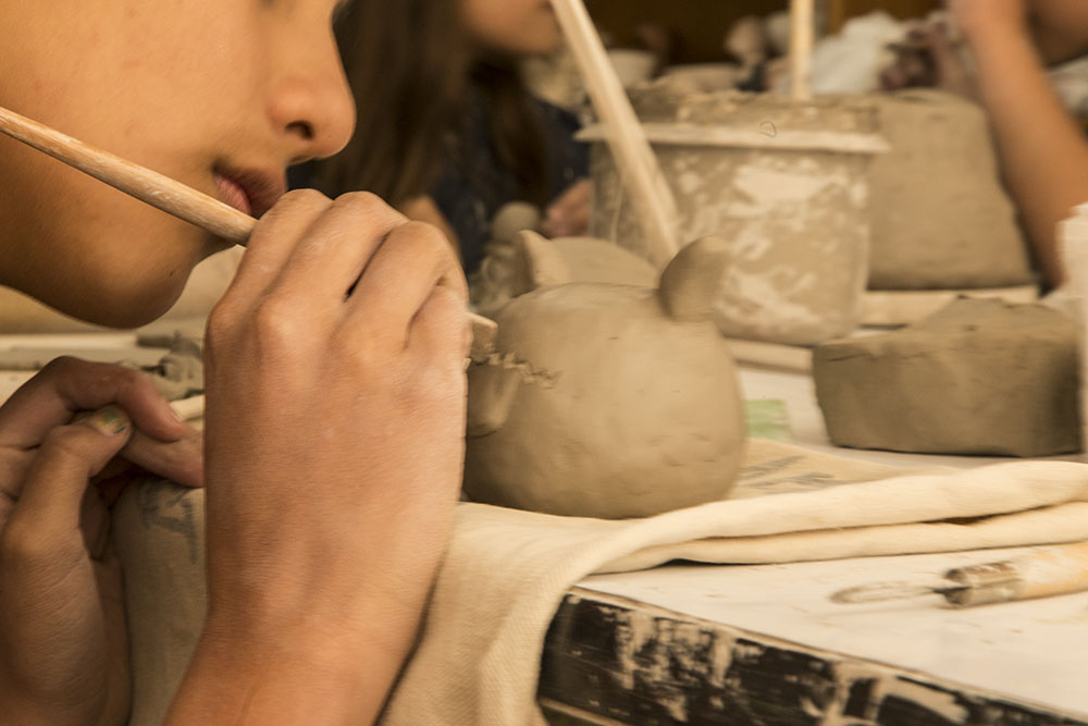 Taller de cerámica medieval